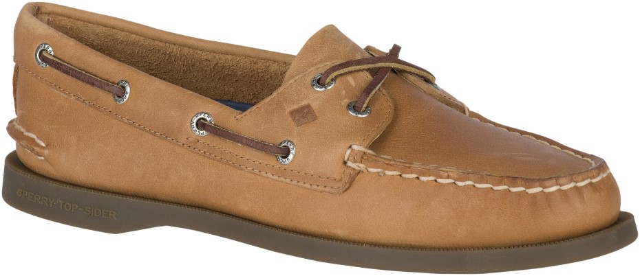 Náutico De Mujer Con 2 Ojales Original Auténtico Marrón Sperry