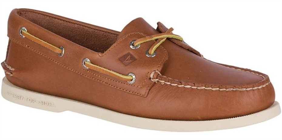Náutico Con 2 Ojales Original Y Auténtico Para Hombre Marrón Sperry