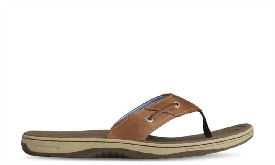 Sperry Tanga Para Hombre Baitfish Bronceado Oscuro