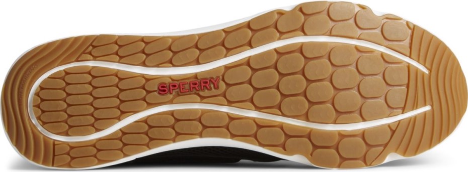 Zapatilla 7 Seas 3 Ojales Negro Sperry