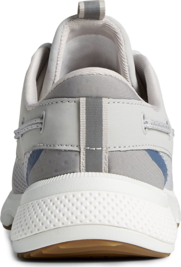 Zapatilla 7 Seas 3 Ojales Gris Sperry