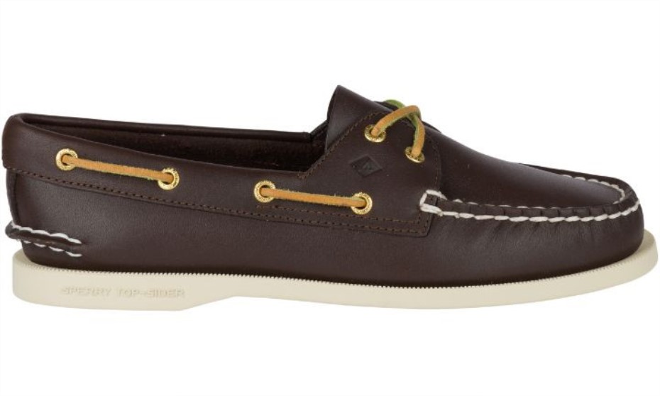 Náutico Mujer Original Auténtico Marrón Sperry