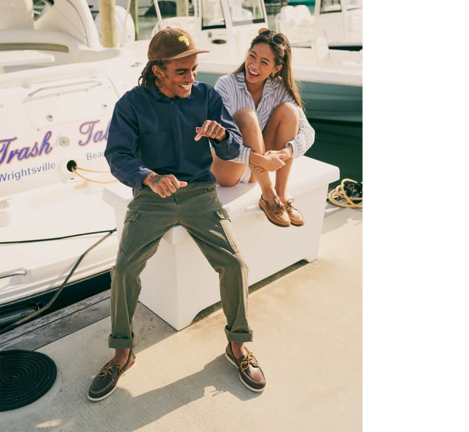 Náutico Original Auténtico Sperry Clásico Marrón