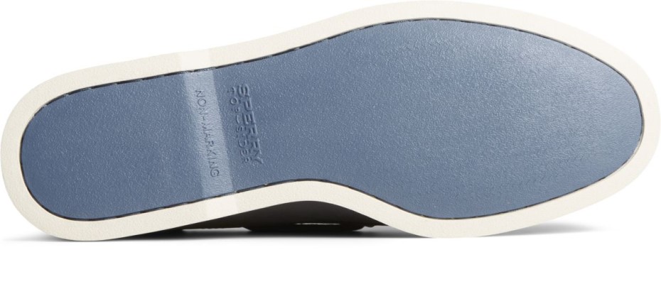 Auténtico Original Náutico Con Cordones Cruzados Sperry Azul Marino