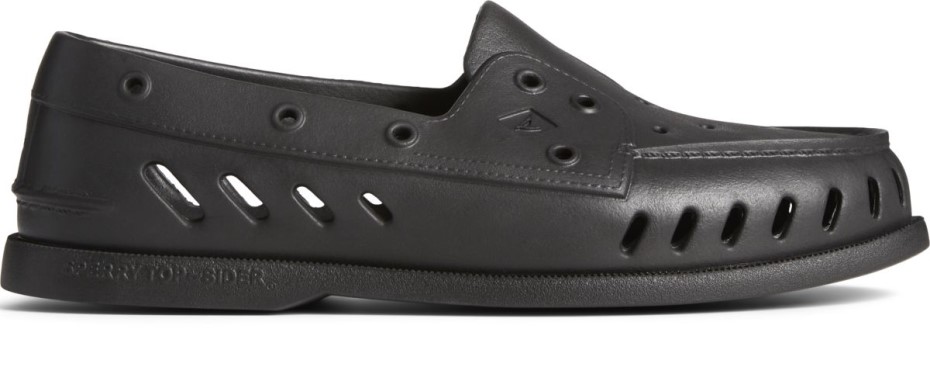 Zapato Náutico Original Auténtico Negro Sperry