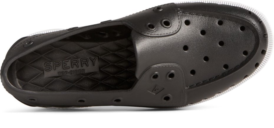 Zapato Náutico Flotador Original Auténtico Sperry Negro