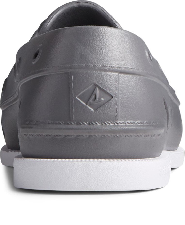 Zapato Náutico Original Auténtico Gris Sperry