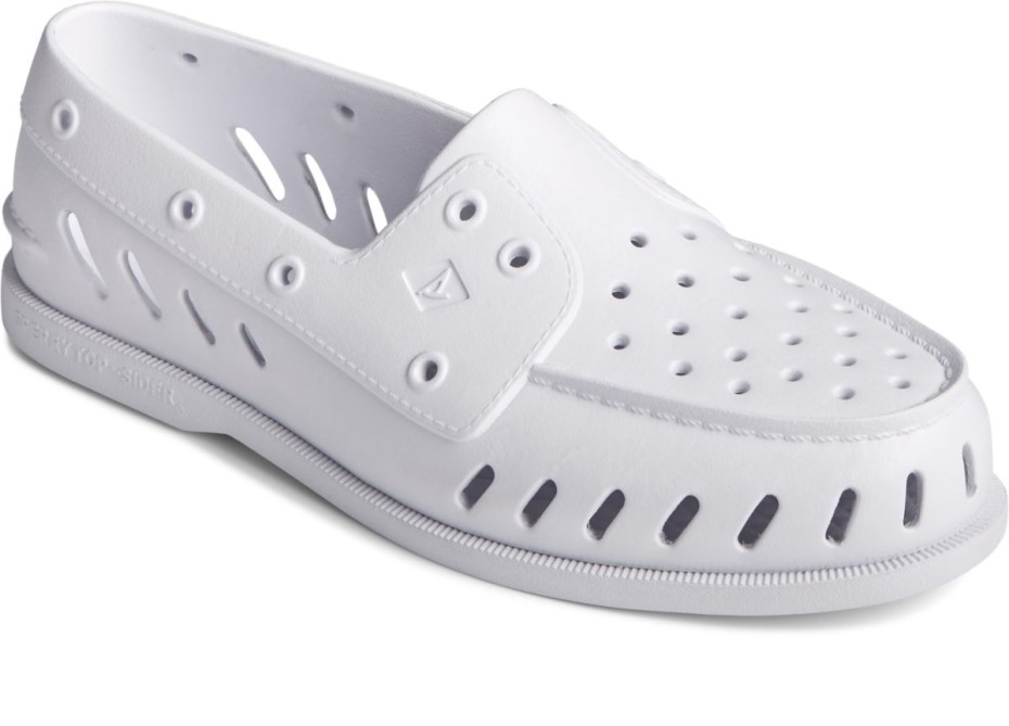 Náutico Flotador Original Auténtico Sperry Blanco