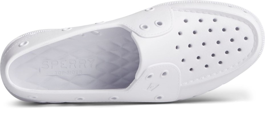 Náutico Flotador Original Auténtico Sperry Blanco