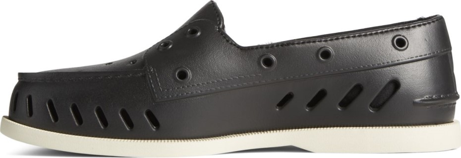 Náutico Acogedor Flotador Original Auténtico Sperry Negro