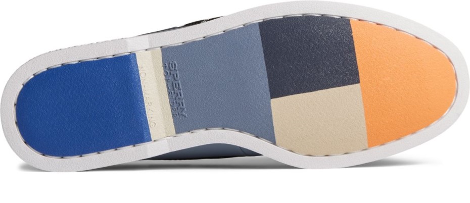 Náutico Con 2 Ojales Harmony Original Auténtico Gris Sperry