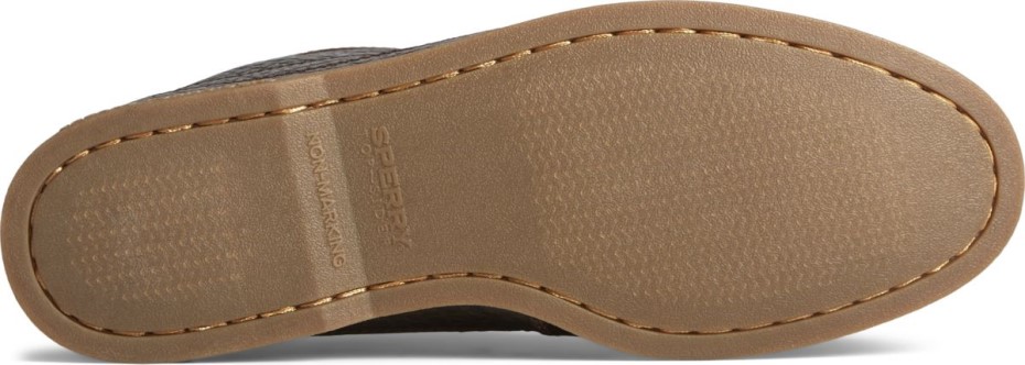 Chukka Náutica Original Auténtica De Piel Abatanada Marrón Oscuro Sperry