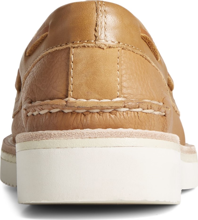 Auténtico Y Original Vibram 3-eye Náutico Sperry Tan