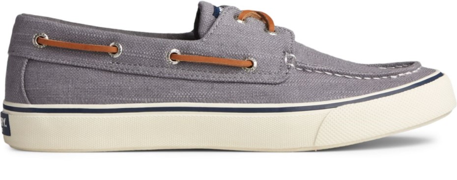 Zapatilla Bahama Ii Baja Gris Oscuro Sperry