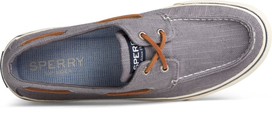 Zapatilla Bahama Ii Baja Gris Oscuro Sperry