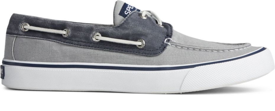 Zapatilla Bahama Ii Gris Sperry Azul Marino