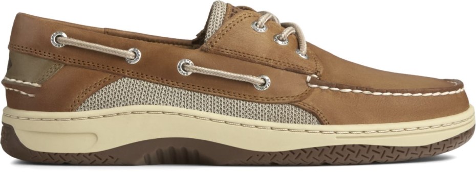 Náutico De 3 Ojales Marlines Sperry Tostado Oscuro