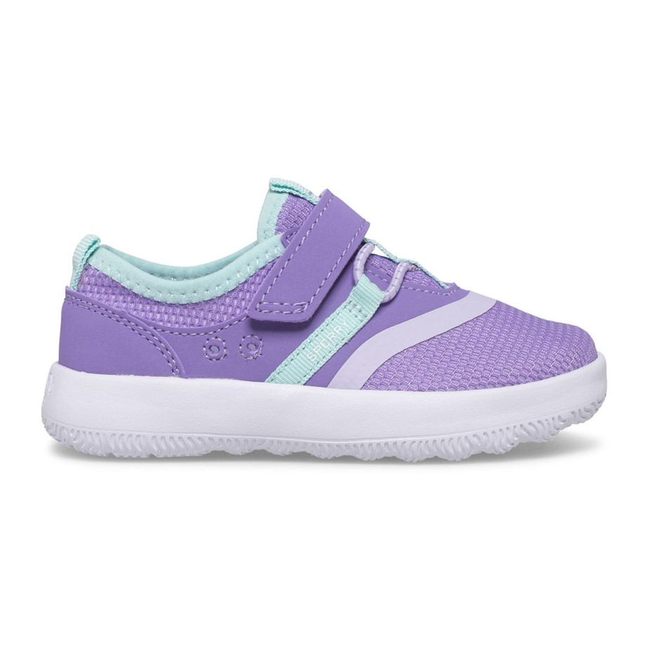 Zapatilla De Deporte Junior De Descanso Costero Púrpura Sperry