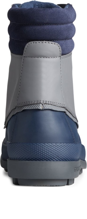 Bota De Pato De Bahía Fría Thinsulate Sperry Gris Marino