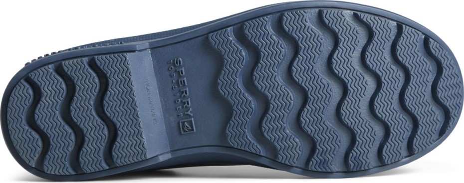 Bota Chelsea De Goma Cold Bay Azul Marino Sperry