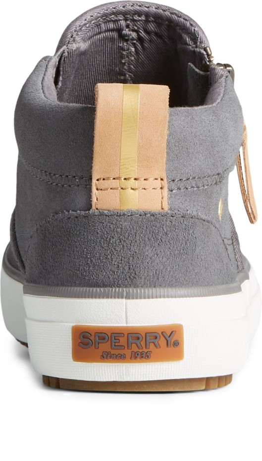 Crest Lug Suede Chukka Gris Sperry