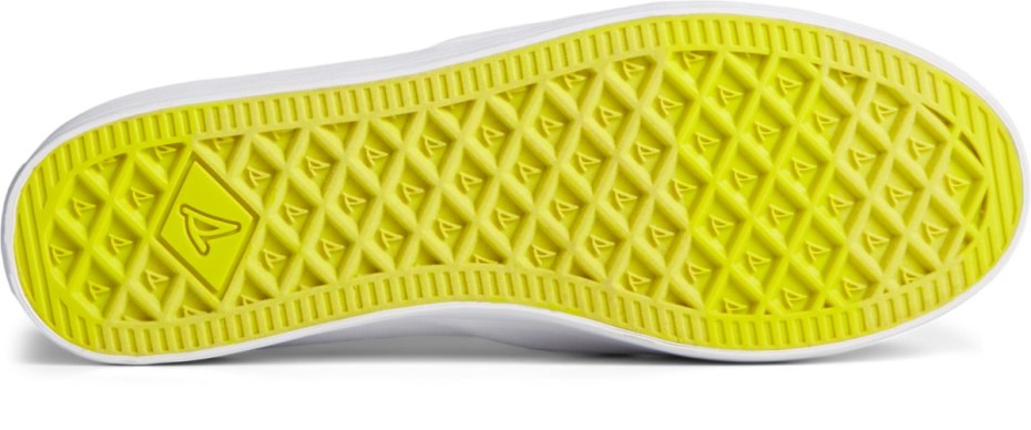 Crest Twin Gore Floral Tokyo Plataforma Zapatillas Sin Cordones Verde Sperry