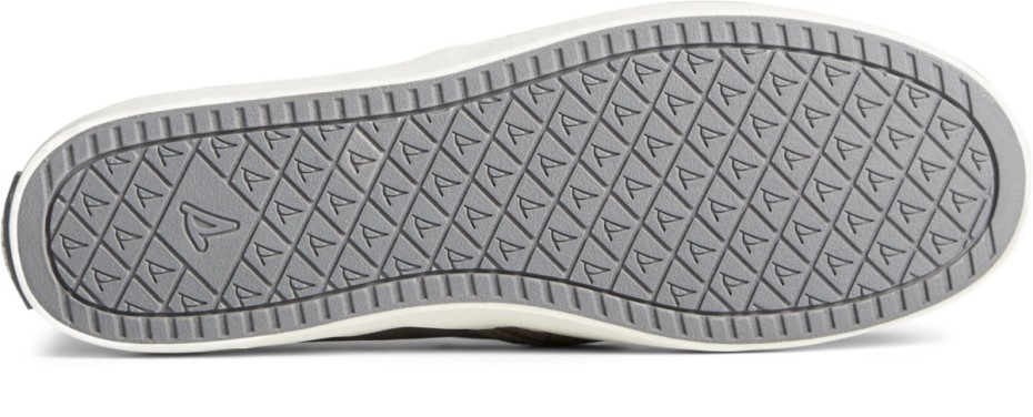 Crest Twin Gore Plushwave Piel De Serpiente Sin Cordones En Zapatillas Gris Sperry