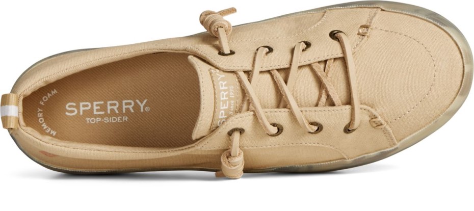 Crest Vibe Coral Floral Plataforma Zapatilla De Deporte Bronceado Sperry