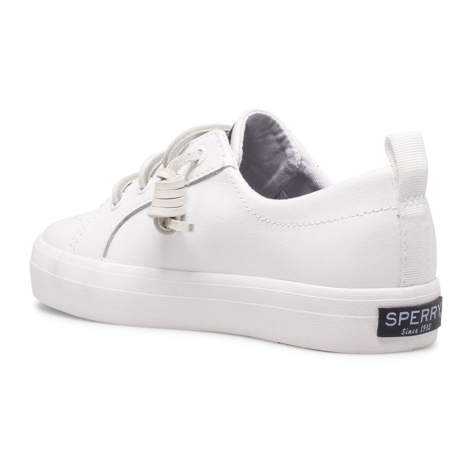 Crest Vibe Junior Sneaker Todo Blanco Sperry