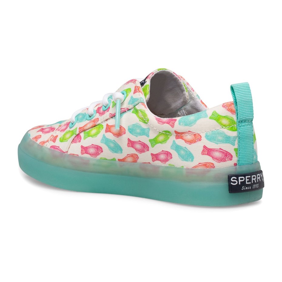 Crest Vibe Sneaker Blanco Multi Sperry