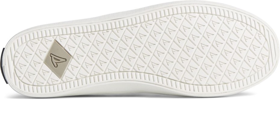 Zapatilla De Deporte Con Rayas Textiles Crest Vibe Gris Sperry