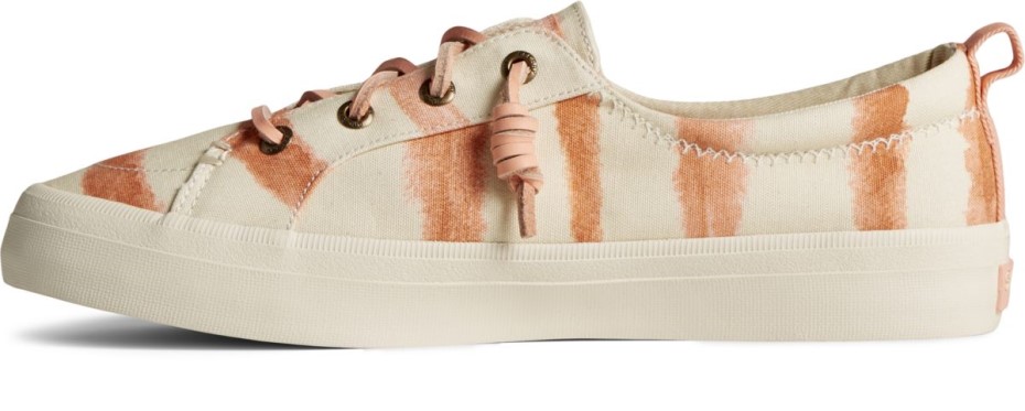 Crest Vibe Tie Dye Stripe Sneaker Rosa Sperry