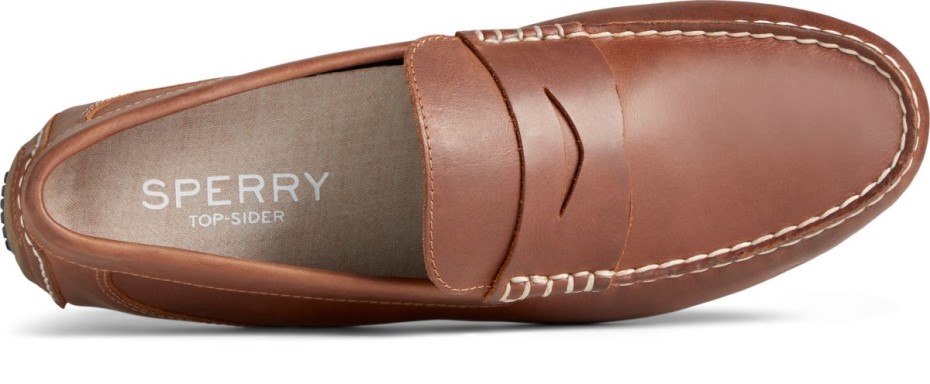 Mocasines Davenport Penny Bronceado Sperry