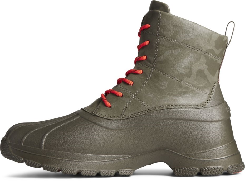 Bota Con Cordones Y Flotador De Pato Camo Sperry