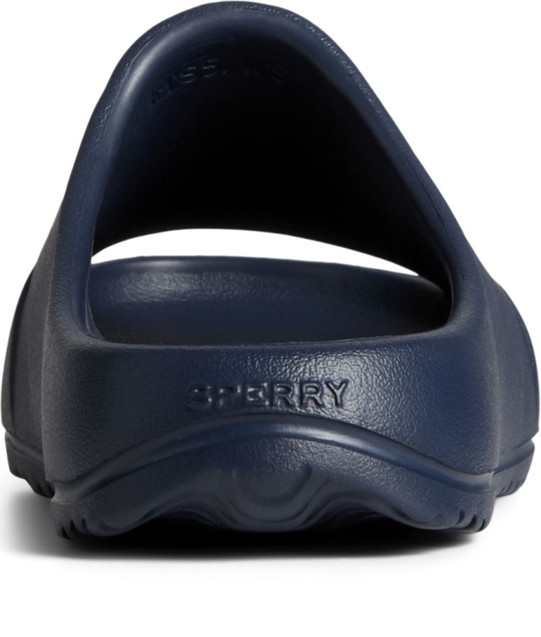 Sandalias Flotantes Con Logo Sperry Azul Marino