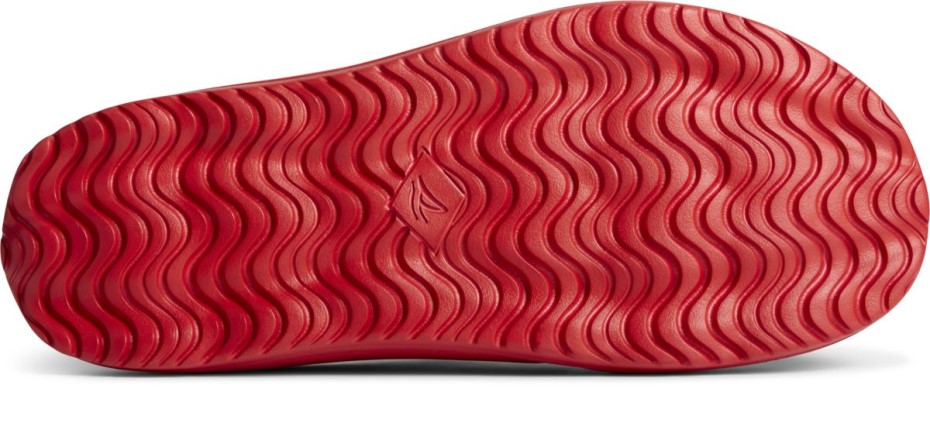 Sandalias Con Logo Float Slide Rojo Sperry