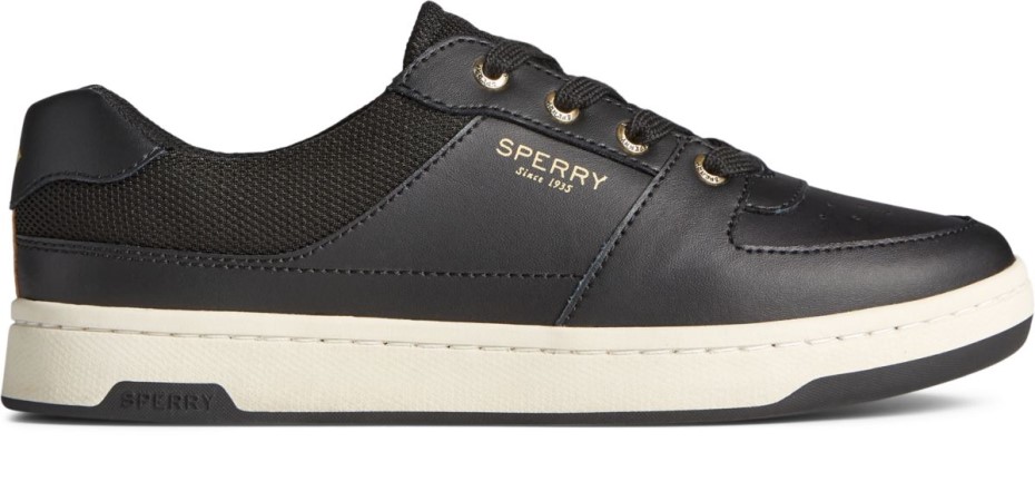 Zapatilla Freeport Con Suela Cupsole Sperry Negro