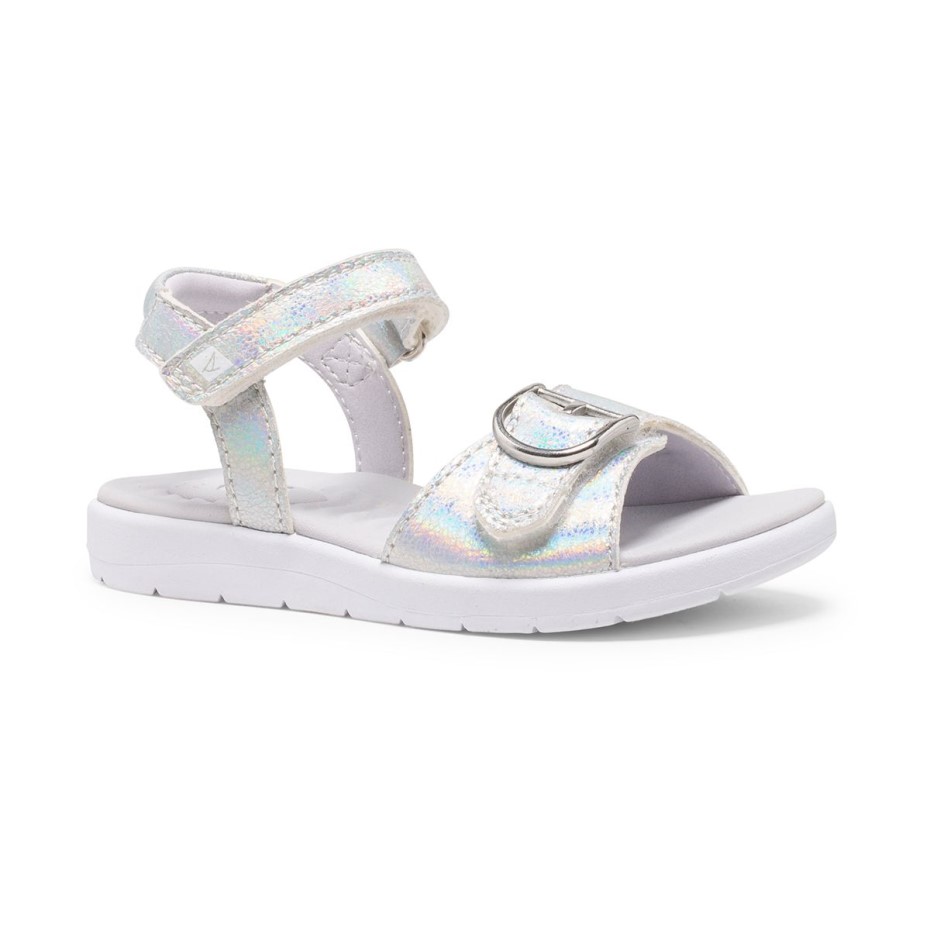 Sandalia Galley Plushwave Plata Sperry