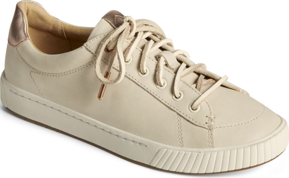 Copa De Oro Ancla Plushwave Zapatilla De Deporte Marfil Sperry