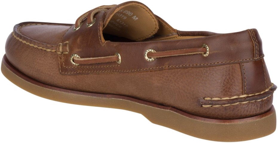 Copa De Oro Auténtico Original Rivingston Barco Zapato Sperry Bronceado