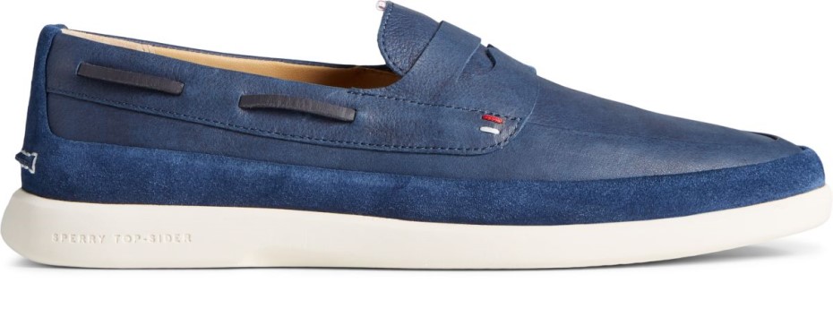 Copa De Oro Cabo Plushwave Penny Mocasín Azul Marino Sperry