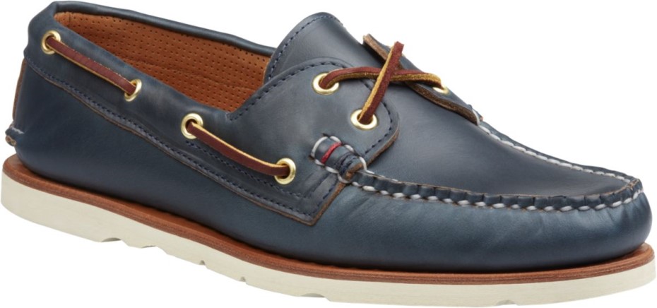 Copa De Oro Hecha A Mano En Maine Náutico Original Auténtico Sperry Azul Marino