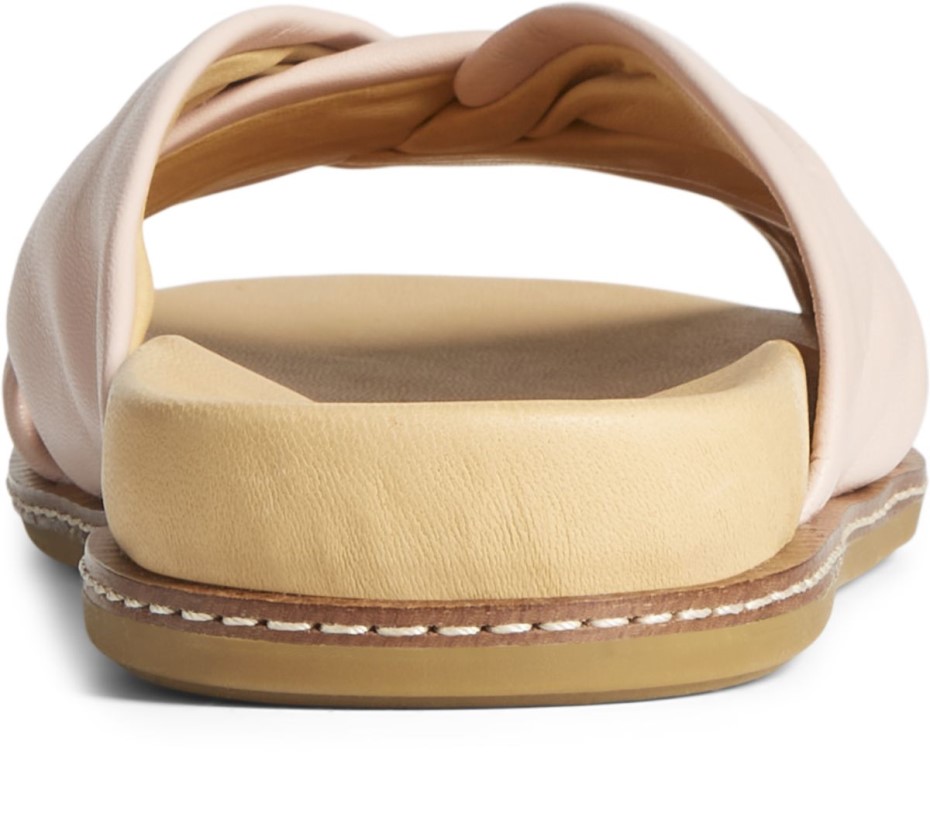 Copa De Oro Waveside Plushwave Cross Slide Sandalia Sperry Rose