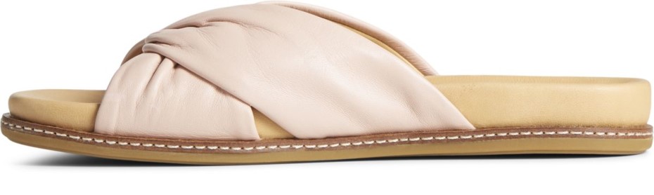 Copa De Oro Waveside Plushwave Cross Slide Sandalia Sperry Rose