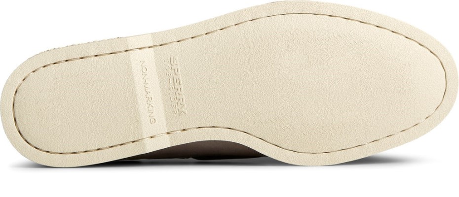 Zapato Náutico De 2 Ojales Dorado Para Hombre Zapatos De Cordones Carbón Sperry