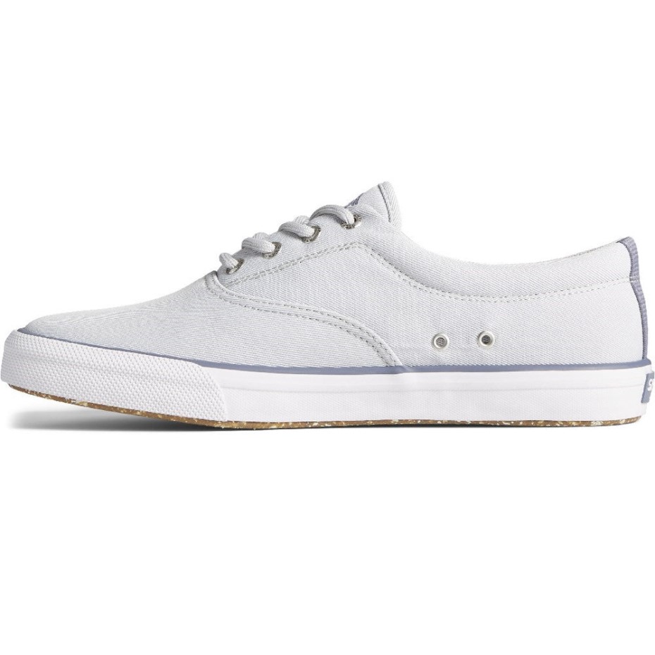 Hombre Striper Ii Cvo Zapatos De Cordones Sostenibles Gris Sperry