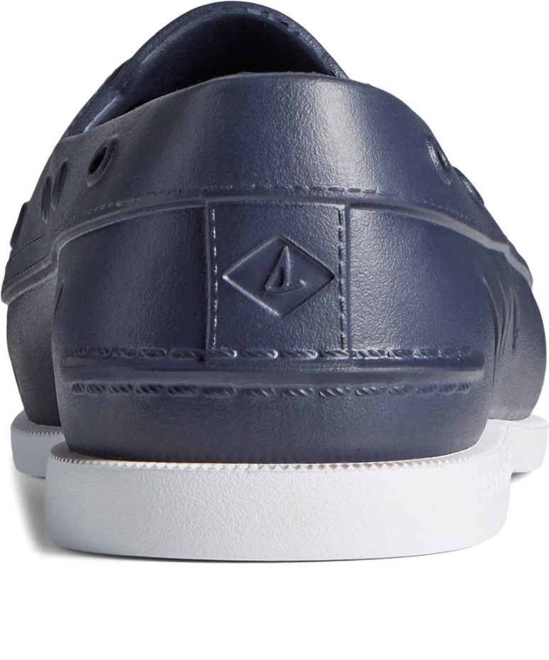 Náutico De Hombre Original Auténtico Sperry Azul Marino Blanco