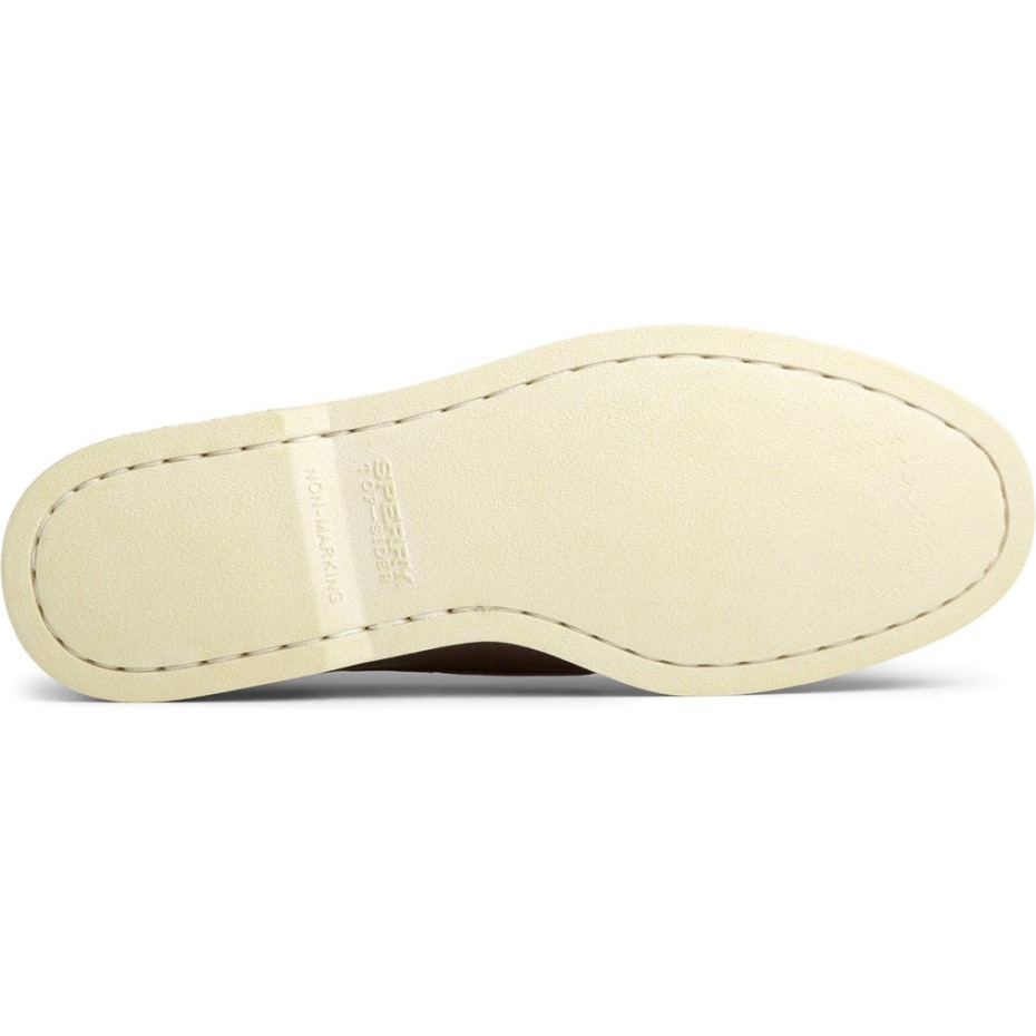 Náutico De Hombre En Piel Auténtica Original Marrón Sperry