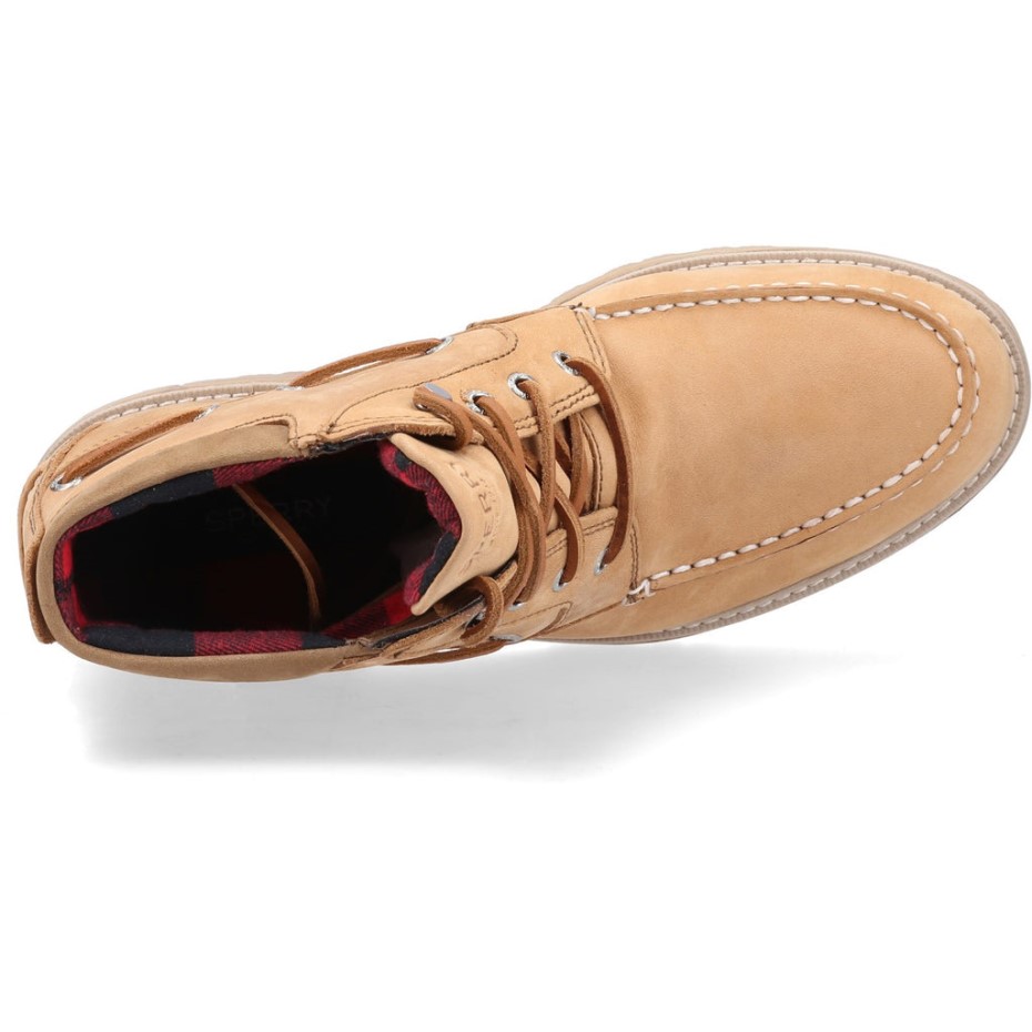 Botas Chukka Originales Y Auténticas Para Hombre Sperry Tan