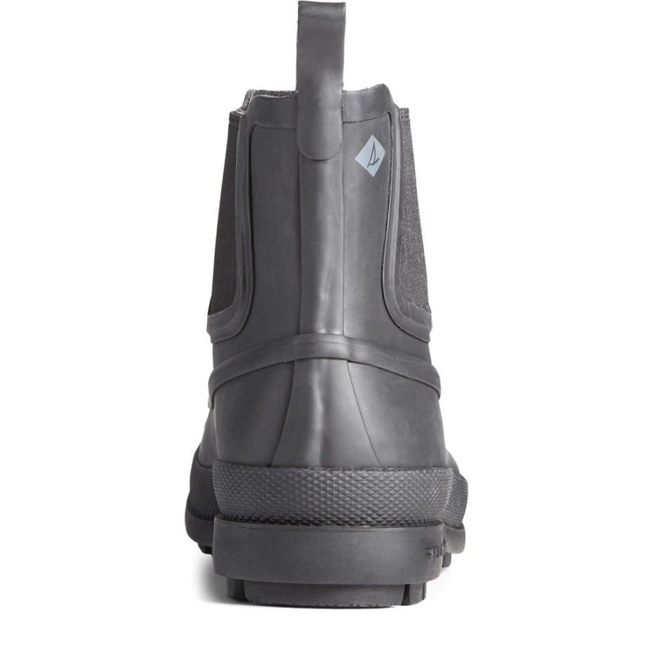 Botas Chelsea De Goma Cold Bay Para Hombre Negro Sperry